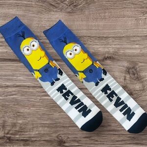 Minions Kevin Novelty Socks NWT